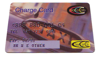 Dial-a-Cab Charge Card